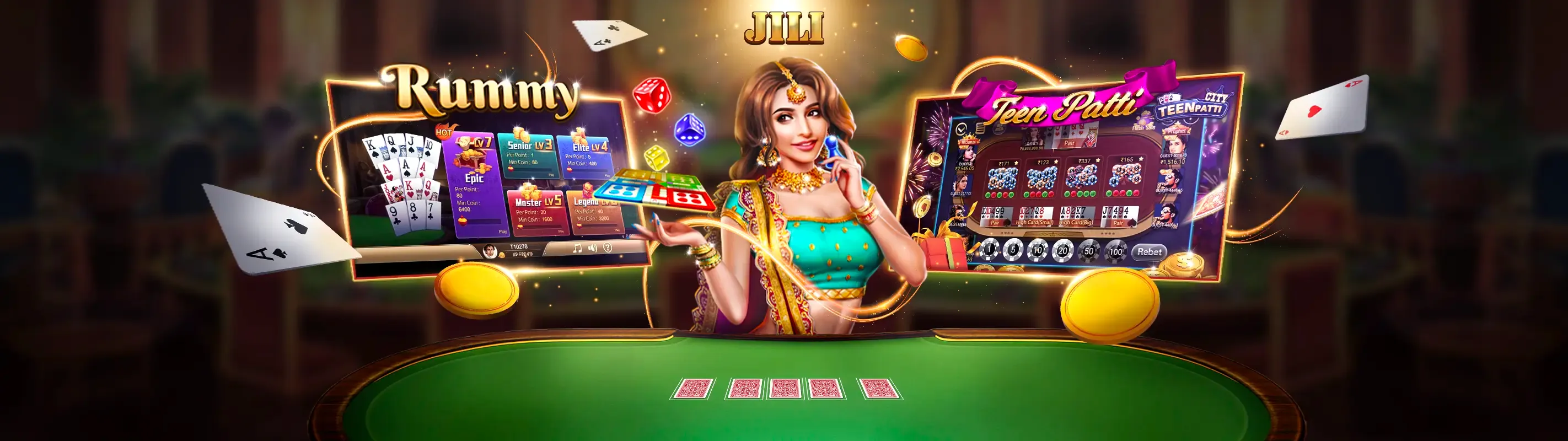 Hình ảnh giới thiệu vm88 casino với các yếu tố sòng bạc và thể thao