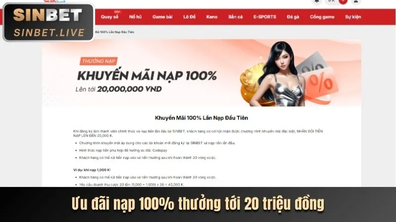 Hoàn trả hàng ngày vm88 casino